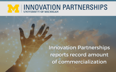 Innovation Partnerships reports record amount of commercialization