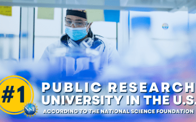 For an 11th consecutive year, the University of Michigan ranks No. 1 in research volume among U.S. public universities