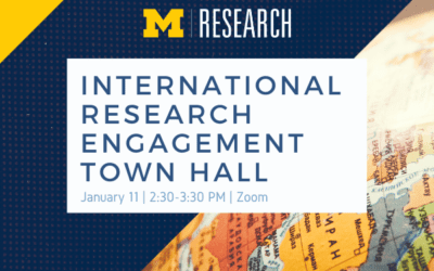 International Research Engagement Town Hall