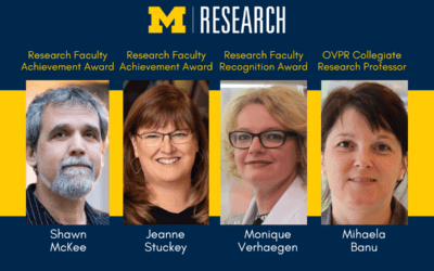 OVPR to honor four research faculty members