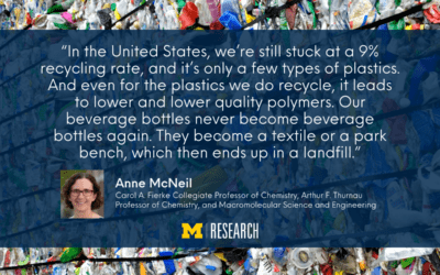 McNeil Lab: team recycles previously unrecyclable plastic