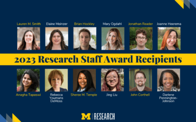 OVPR awards 12 staff members for research service, leadership