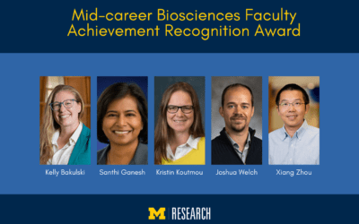 Five mid-career researchers receive Biosciences Initiative award