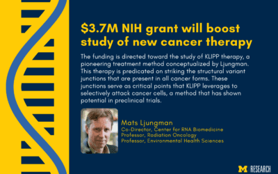 $3.7M NIH grant will boost study of new cancer therapy