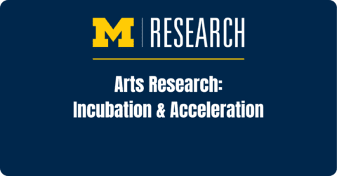 Arts Research: Incubation & Acceleration