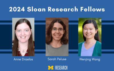 Three U-M researchers named Sloan Research Fellows