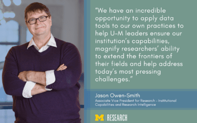 Jason Owen-Smith named AVP to lead research intelligence strategy