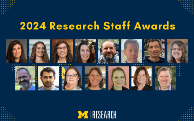 OVPR awards 15 staff members for research service, leadership