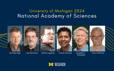 Six faculty members elected to National Academy of Sciences