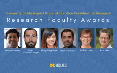 Six research faculty members recognized with OVPR awards