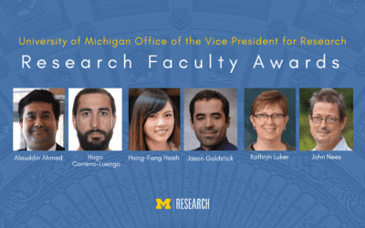 Six research faculty members recognized with OVPR awards