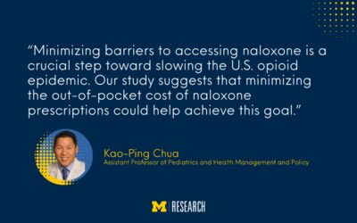 High out-of-pocket costs may be barrier to filling naloxone prescriptions, study shows