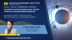 Chen Lung Hung Seminar Series Graphic, including headshot