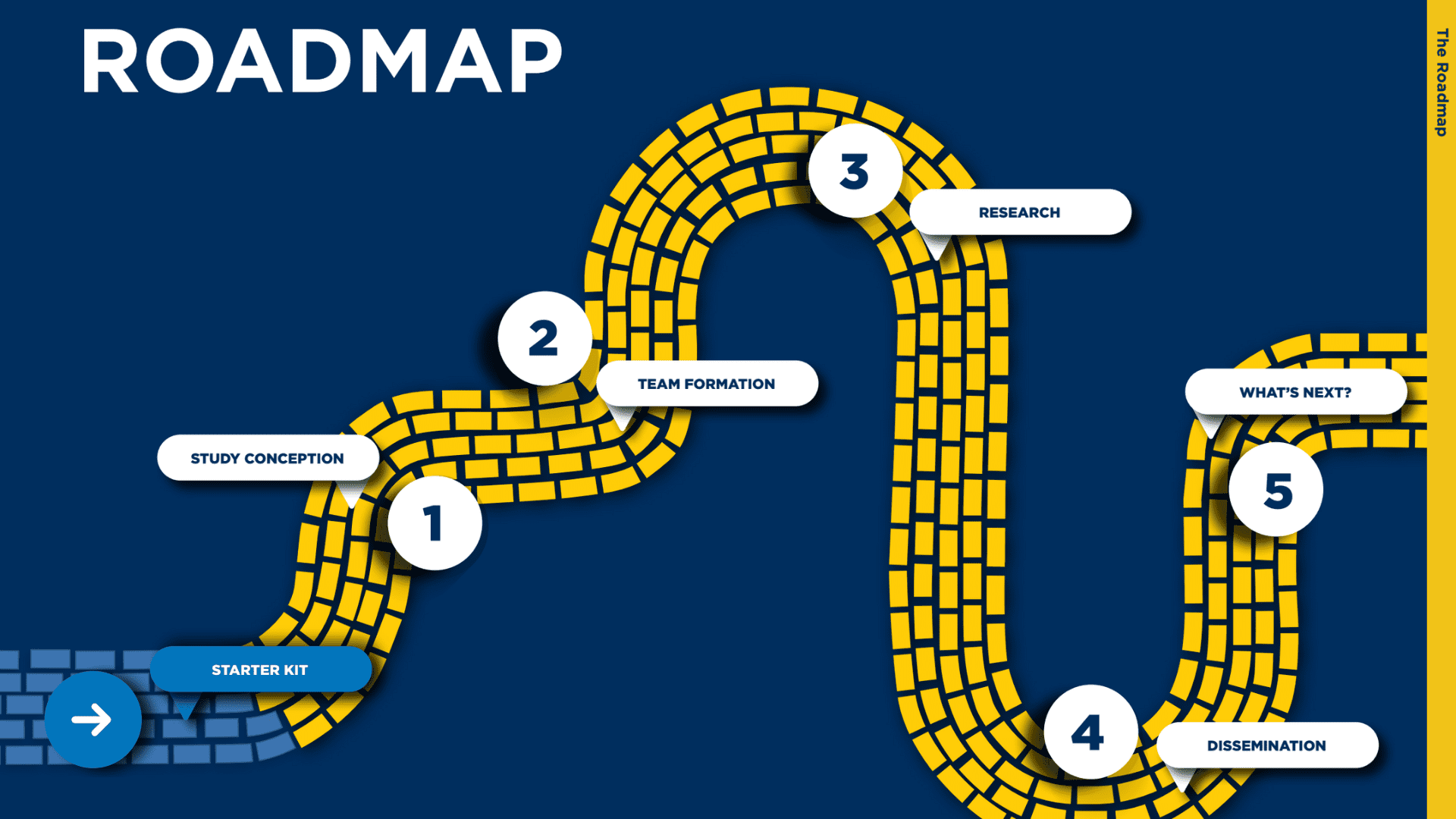 Visual depiction of the DEIA research roadmap.