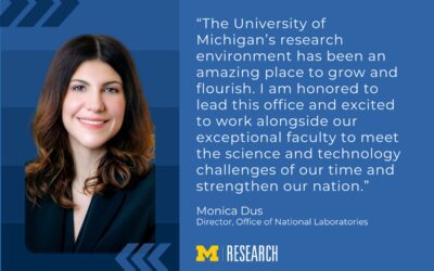 Monica Dus to direct new Office of National Laboratories