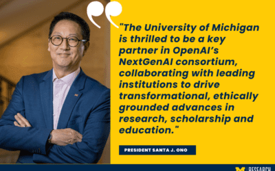 U-M, OpenAI launch partnership to expand AI research