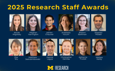 OVPR awards 12 staff members for advancing research