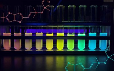 A rule-breaking, colorful silicone that could conduct electricity