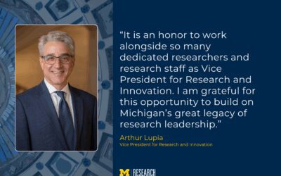 Arthur Lupia appointed VP for research and innovation