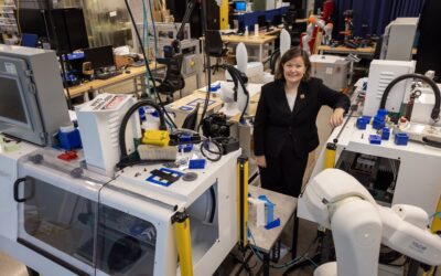 Research center developing digital twins for manufacturing